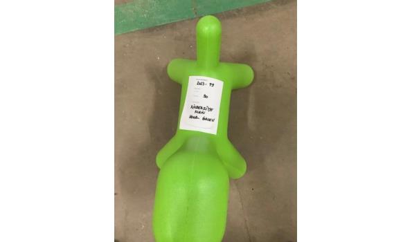 Kinderzitje hond (groen) zithoogte 30cm